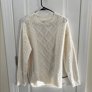 Ivory Knit Sweater